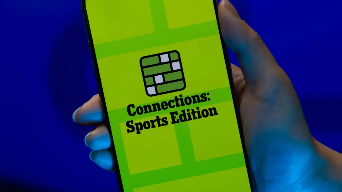 How to solve the NYT connections sports edition puzzle