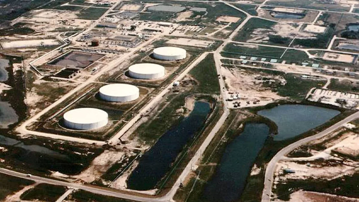 How the strategic petroleum reserve depletion affects cavern safety