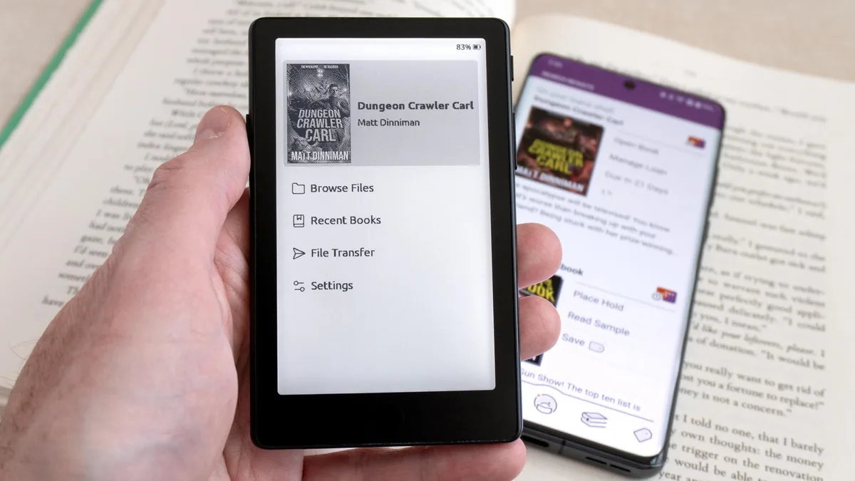 How to access libby books on your xteink e-reader