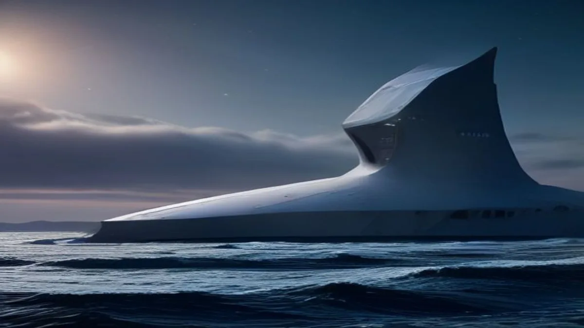 An Autonomous GeoAI Agent for Arctic Eco-Navigation
