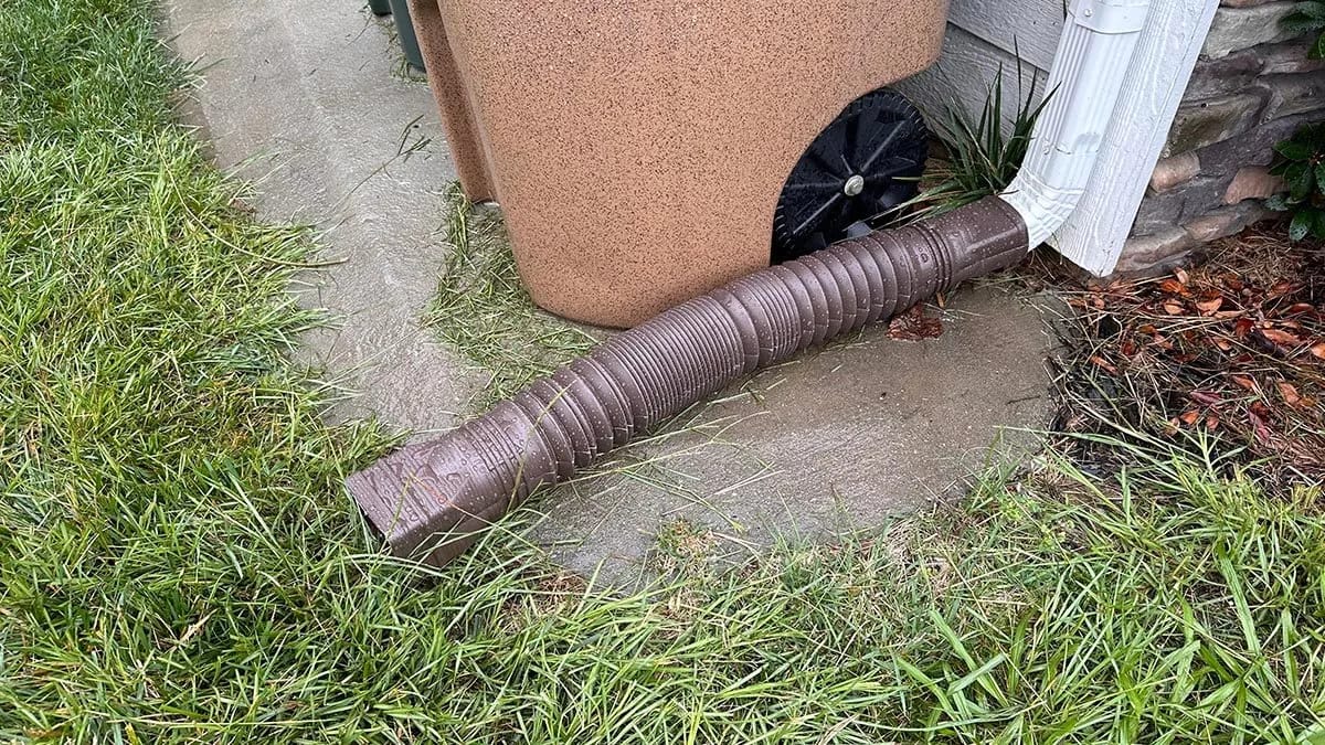 The best downspout extensions for foundation protection