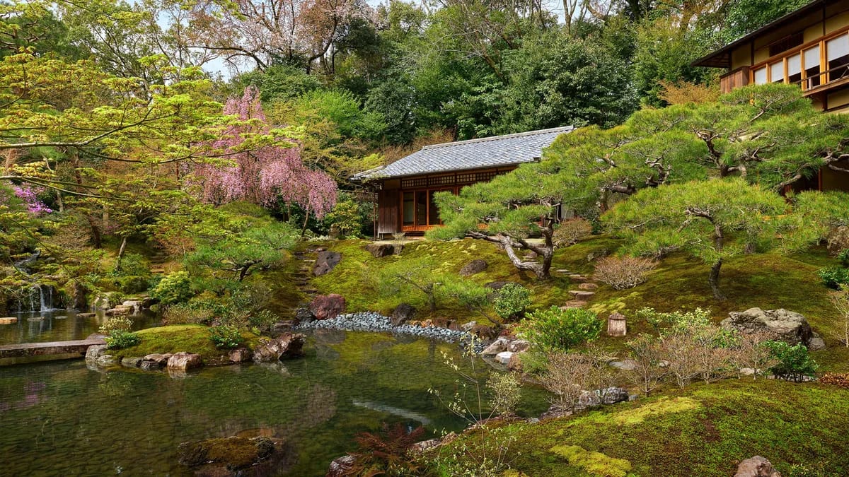 Principles of sukiya-style home design and garden integration