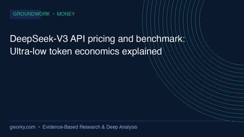 DeepSeek-V3 API pricing and benchmark: Ultra-low token economics explained